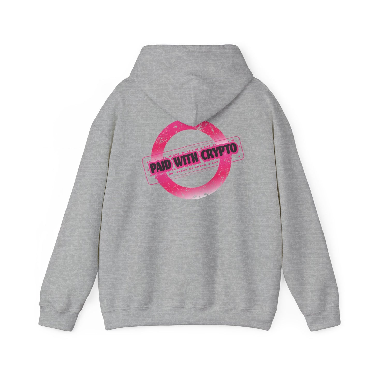 Paid with Crypto - Hooded Sweatshirt