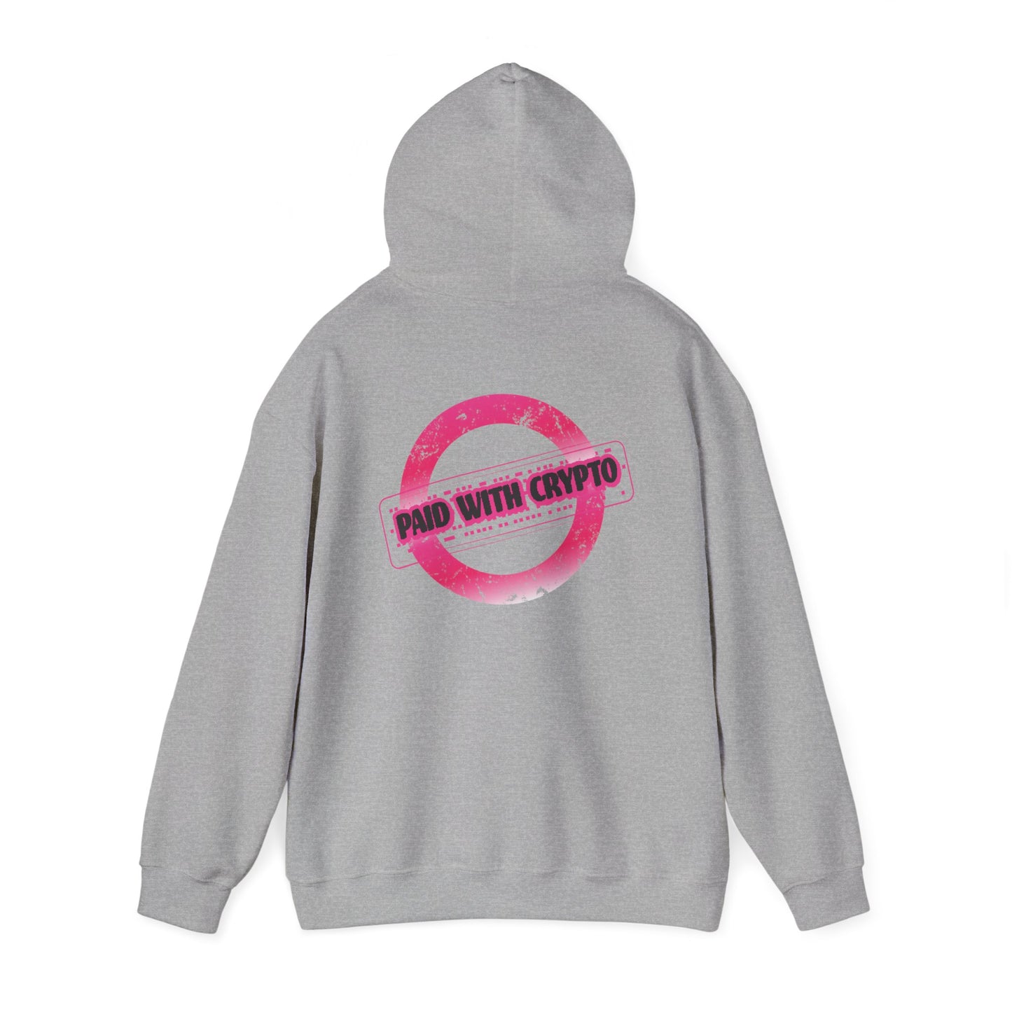 Paid with Crypto - Hooded Sweatshirt