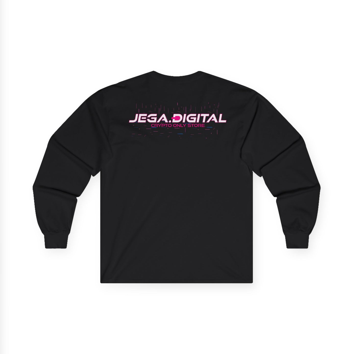 Crypto-Themed Long Sleeve Tee, Paid with Crypto Shirt, Unisex Top, Fashion